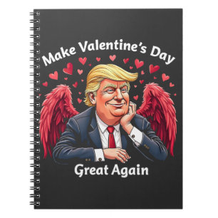 Machen Sie den Valentinstag wieder zum großen Trum Notizblock