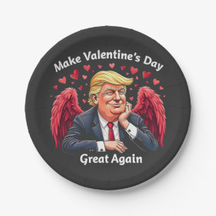 Machen Sie den Valentinstag wieder zum großen Trum Pappteller