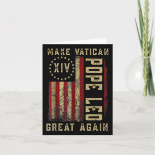 Machen Sie den Vatikan wieder groß Shirt, Papst Le Karte