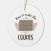 Machen Sie die Cookies Keramik Ornament (Links)