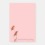 Machen Sie die die meisten von heute: Rufous Post-it Klebezettel (Vorderseite)