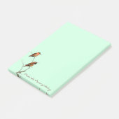 Machen Sie die die meisten von heute: Rufous Post-it Klebezettel (angewinkelt)