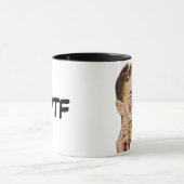Machen Sie die Gesichts-Tassen nass Tasse (Zentrum)