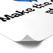 Machen Sie die verrückten Clowns aufhören zu stürz Poster (Ecke)