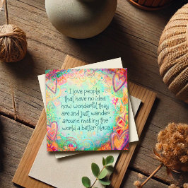 Machen Sie die Welt besser Hübsch Einladung