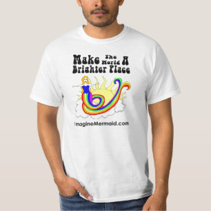 Machen Sie die Welt einen helleren T-Shirt