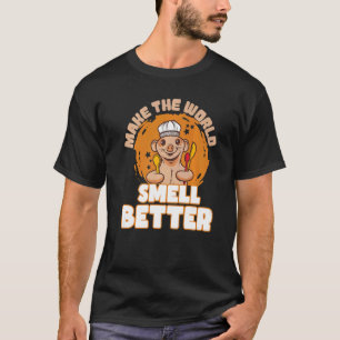 Machen Sie die Welt riechen besser Bäckerei Nachti T-Shirt