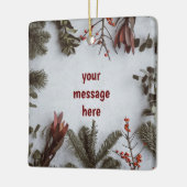 *MACHEN SIE DIES ZU IHRER EIGENEN* KERAMIK CHRISTM KERAMIKORNAMENT (Links)