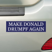 Machen Sie Donald Drumpf wieder Autoaufkleber (Auf Auto)