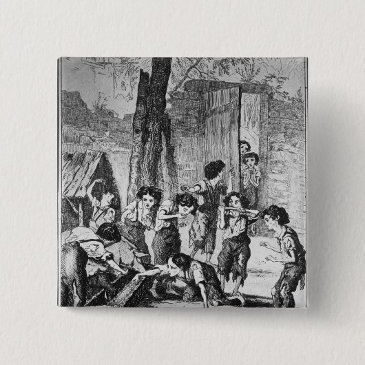 Machen Sie Eile junges un, oder sie essen nicht Button (Vorderseite)