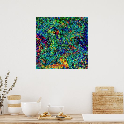 Machen Sie ein Durcheinander-2-Poster Poster (Küche)