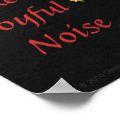 Machen Sie ein fröhliches Geräusch Poster (Ecke)