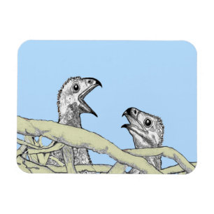 Machen Sie ein fröhliches Lärm Adler ZUHAUSE Sec Magnet