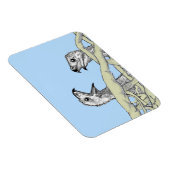 Machen Sie ein fröhliches Lärm Adler ZUHAUSE Secon Magnet (Rechte Seite)