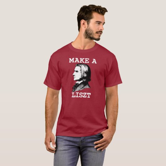 Machen Sie ein Liszt T-Shirt (Vorne ganz)