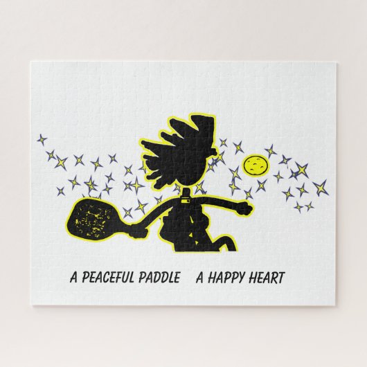 Machen Sie ein Pickleball Foto Puzzle! Puzzle (Horizontal)