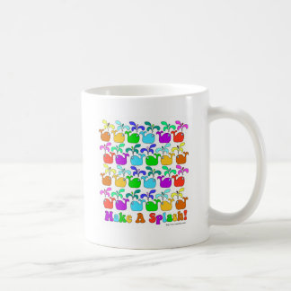 Machen Sie ein Spritzen Kaffeetasse