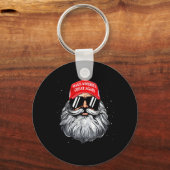 Machen Sie ein Weihnachten wieder großartig Funny Schlüsselanhänger (Vorderseite)