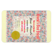 Machen Sie ein weltweites Freundschaftszeugnis Magnet (Horizontal)