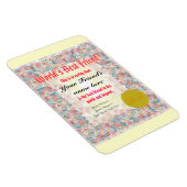 Machen Sie ein weltweites Freundschaftszeugnis Magnet (Rechte Seite)