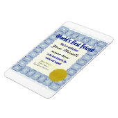 Machen Sie ein weltweites Freundschaftszeugnis Magnet (Linke Seite)