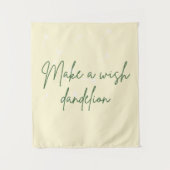 Machen Sie ein Wunschkronenband Wandteppich (Vorderseite)