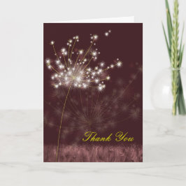 Machen Sie ein Wunschleuchter Hochzeit Vielen Dank Dankeskarte