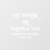 Machen Sie eine Aussage mit den Aufklebern für Hoc Fensteraufkleber (Blatt)