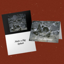 Machen Sie eine Big Splash Stilvolle Geburtstagska