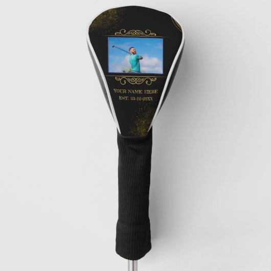 Machen Sie eine Erklärung zum Golfplatz: Custom Go Golf Headcover (Vorderseite)