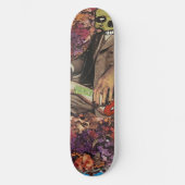 Machen Sie eine Fahrt mit dieser Monstercollage! Skateboard (Vorderseite)