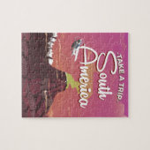 Machen Sie eine Reise nach Südamerika Puzzle (Horizontal)