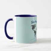 Machen Sie eine Reise, Sie werden es Liebe geben Tasse (Links)
