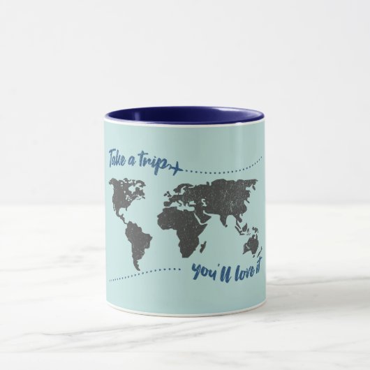 Machen Sie eine Reise, Sie werden es Liebe geben Tasse (Zentrum)