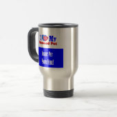 Machen Sie eine Rettungs-Tasse Reisebecher (Vorderseite Links)