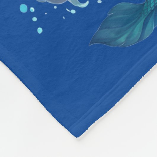 Machen Sie eine Splash-Meerjungfrau unter dem Flee Fleecedecke (Ecke)