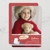 Machen Sie eine Wunsch-Foto-Party Einladung (Vorne/Hinten)