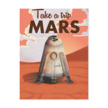 Machen Sie einen Ausflug in die Mars Vintage Reise