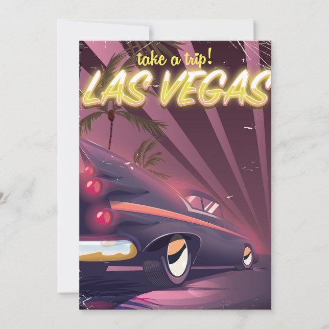 Machen Sie einen Ausflug nach Las Vegas Nevada! (Vorderseite)