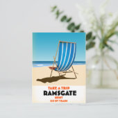 Machen Sie einen Ausflug nach Ramsgate Postkarte (Stehend Vorderseite)