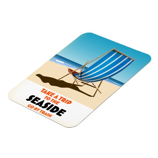 Machen Sie einen Ausflug zum Meer Magnet (Linke Seite)