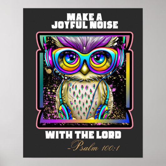 Machen Sie einen Christlichen Glauben mit einem fr Poster (Vorne)