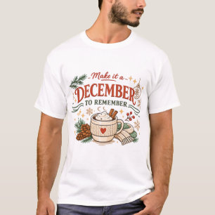 Machen Sie einen Dezember, den man nicht vergisst T-Shirt