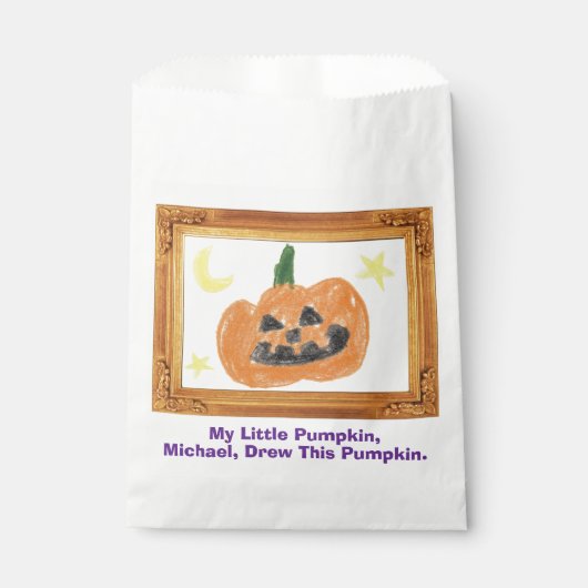 Machen Sie einen Schatz durch die Kunst Ihres Kind Geschenktütchen (Vorderseite)