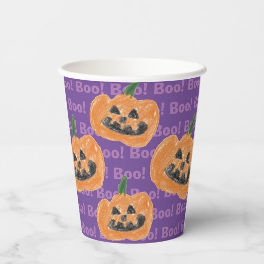 Machen Sie einen Schatz durch die Kunst Ihres Kind Pappbecher (Rückseite)