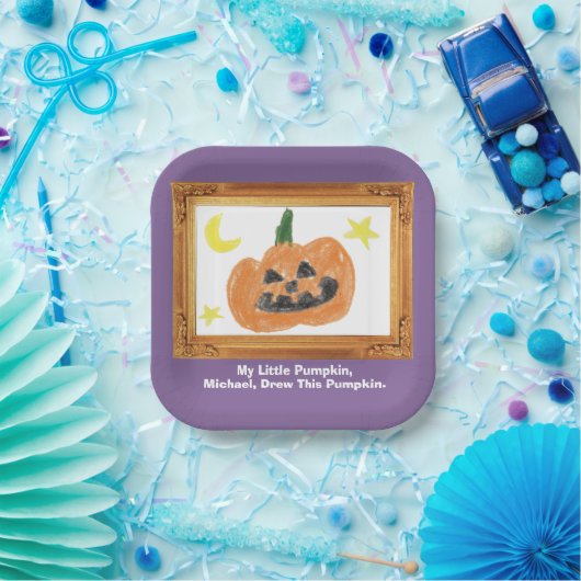 Machen Sie einen Schatz durch die Kunst Ihres Kind Pappteller (Party)