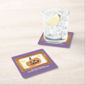 Machen Sie einen Schatz durch die Kunst Ihres Kind Rechteckiger Pappuntersetzer (Vor Ort)