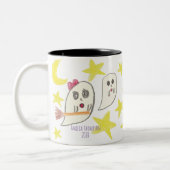 Machen Sie einen Schatz durch die Kunst Ihres Kind Zweifarbige Tasse (Links)