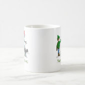 Machen Sie einen Snowman Kaffeetasse (Mittel)