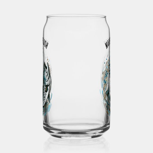 Machen Sie einen Splash Fisherman Dosenglas (Links)